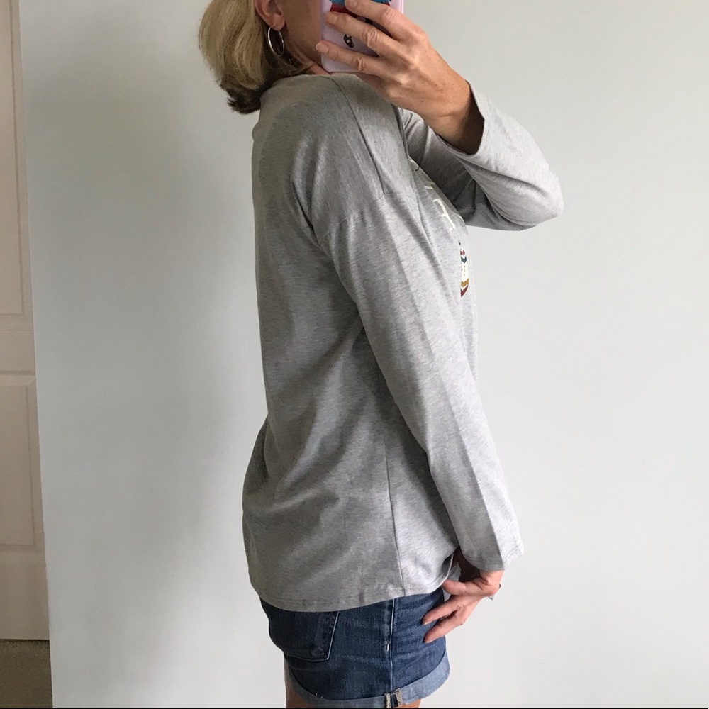 Grey ‘Good Life’ Tunic Top - Picture 4 of 8
